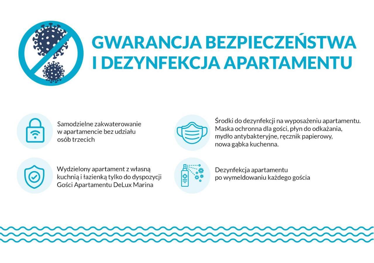 Apartament Delux Marina Конты Рыбацке Экстерьер фото